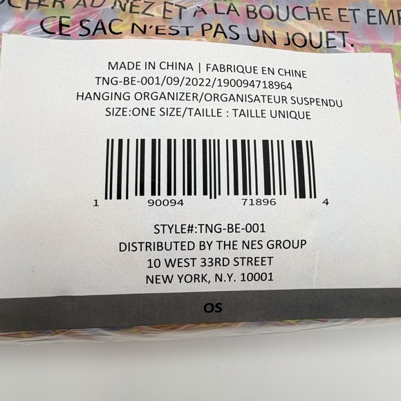 Nine West Hanging Makeup‎ Organizer Floral Travel Cosmetic Bag New - Picture 9 of 16